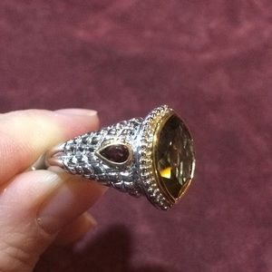 Sterling Silver Gemstone Ring